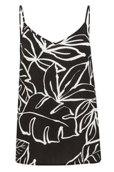 Débardeur Fransa Bretelles Noir et Blanc